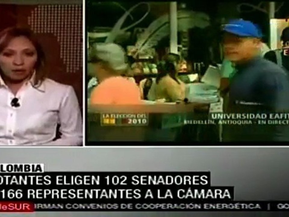 Jornada electoral en Colombia