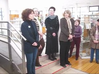 Inauguration de l'exposition sur  "L'école de (Grand) Papa"