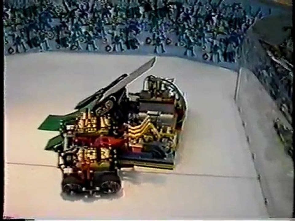 2A vs. Donkey,Fight1-1,LEGO Mindstorms ROBOGladiators 5/1999