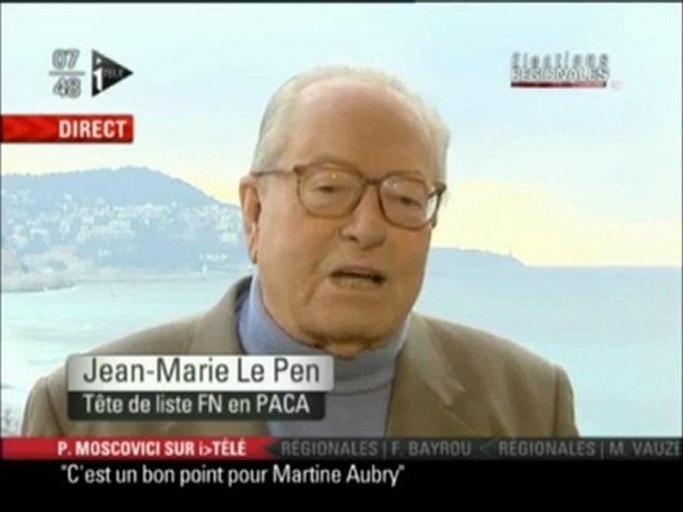 Face aux sondages Jean Marie Le Pen est Nostradamus