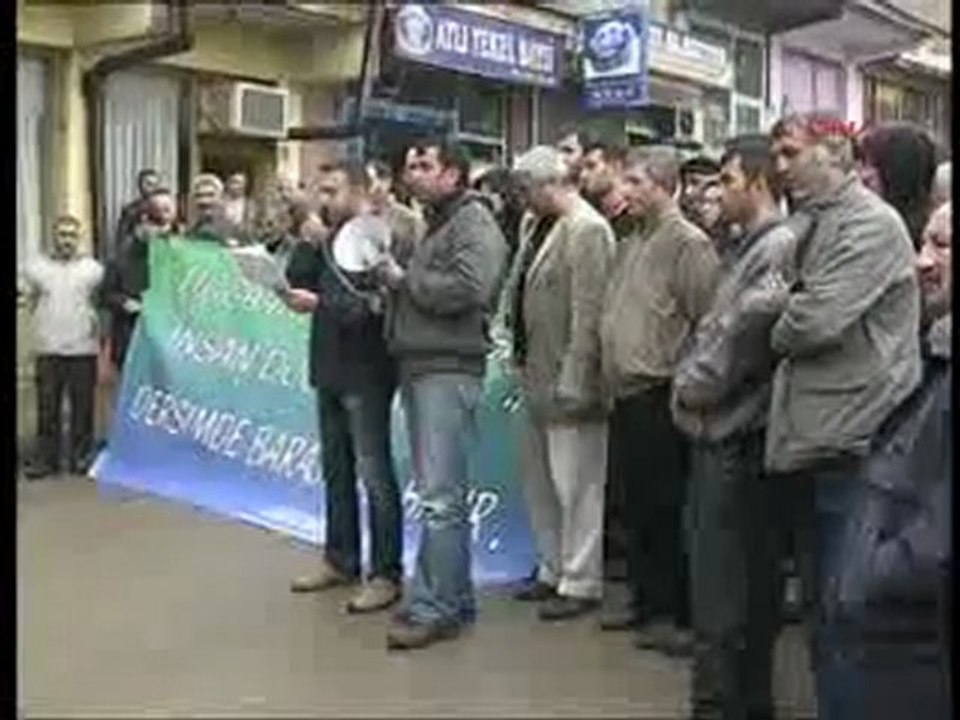 Dersim'de Baraj Protestosu -14 Mart 2010