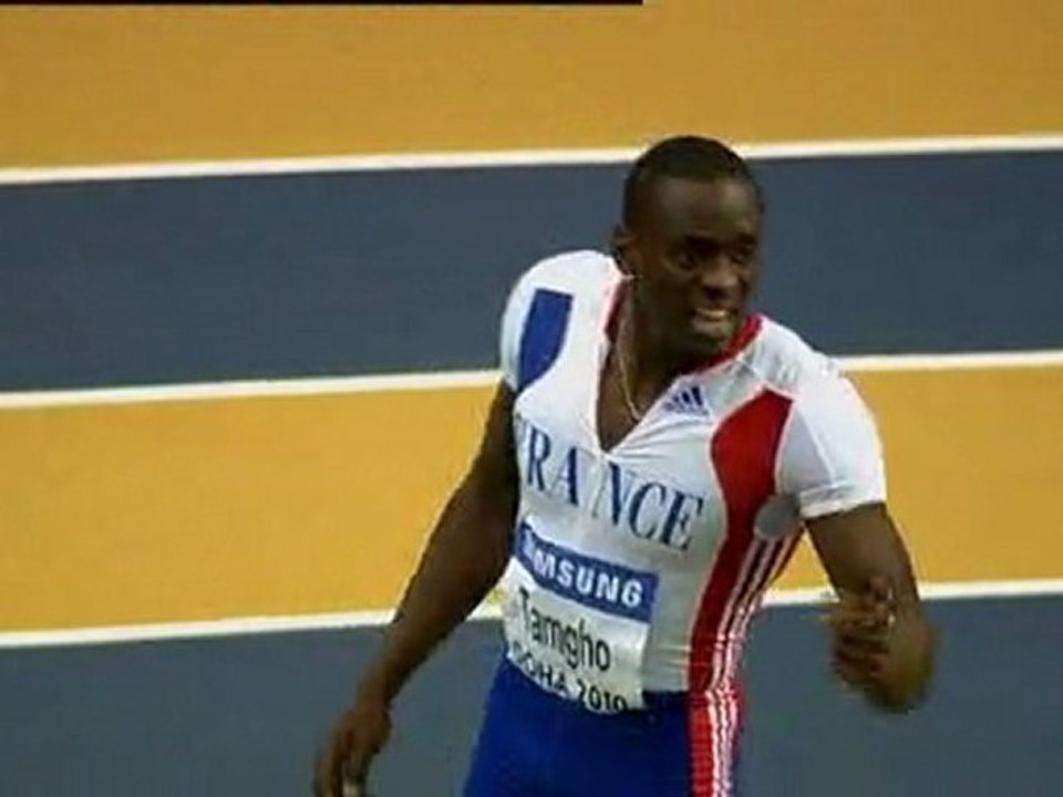 Record du monde de triple saut Tamgho-Amsalem