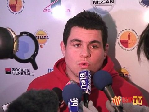 Les réactions d'après match USAP BO