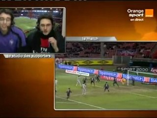 Studio des supporters PSG-Toulouse