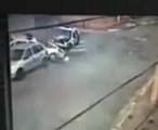 Scontro tra auto della polizia brasiliana