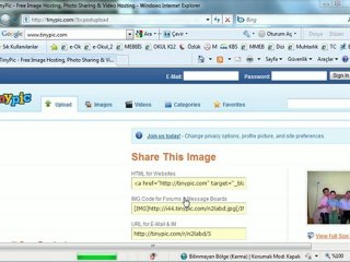 nasıl resim yüklenir