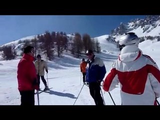 Réallon, un carambolage (sans gravité) filmé en direct !