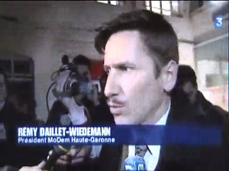 La défaite du MoDem aux régionales 2010 saisie par France 3