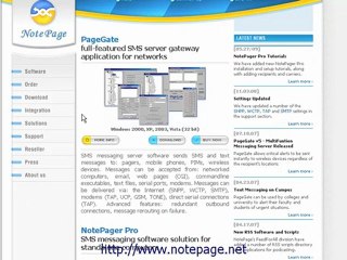 Sending Text Messages via SNPP
