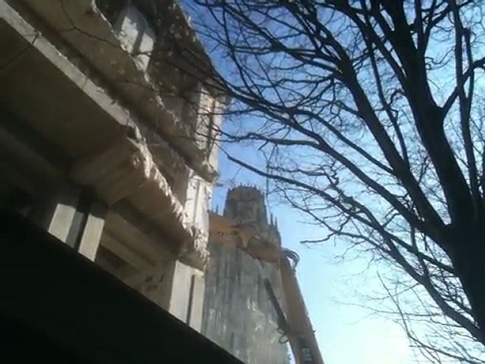 Rouen la fin du Palais