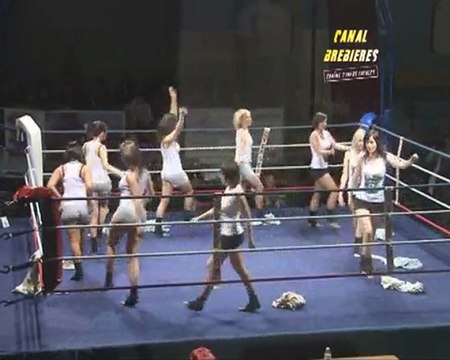 Championnat régional de full contact à Brebières