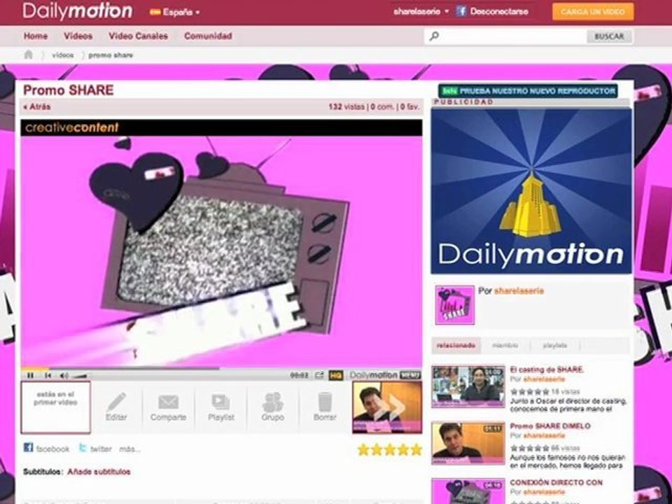 La promoción de SHARE