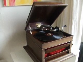 Gramophone Columbia en Acajou en Excellent État 🎵