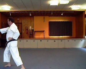 Heian shodan explication technique