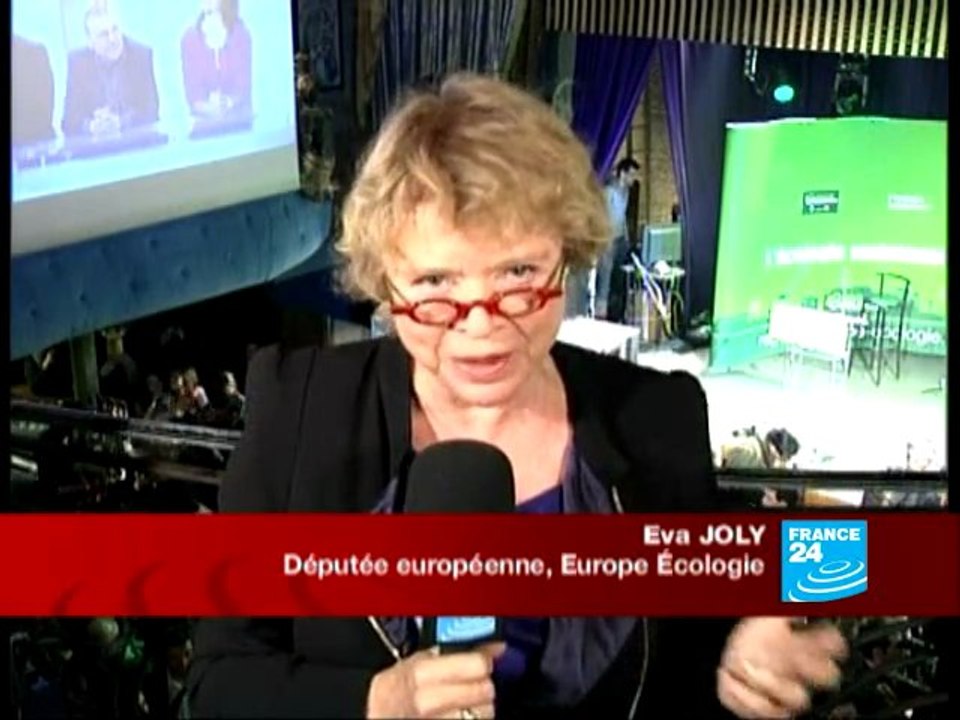 Eva JOLY, députée européenne, Europe Écologie