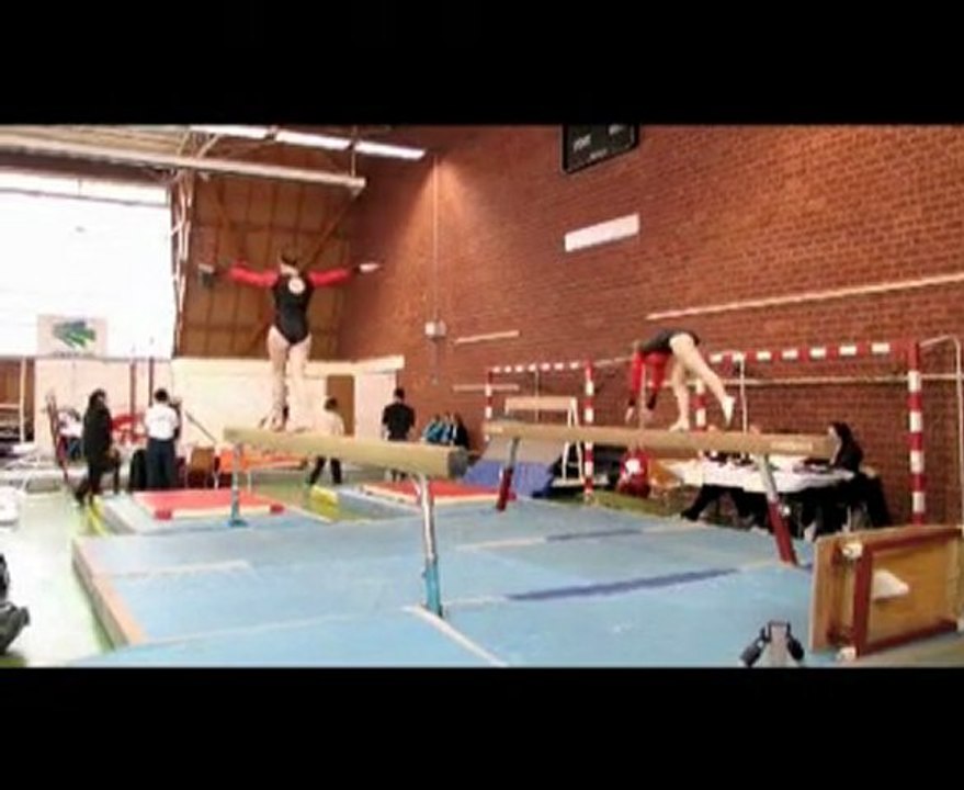 montage gym FSCF conc régional excB aînées Avenir de brest