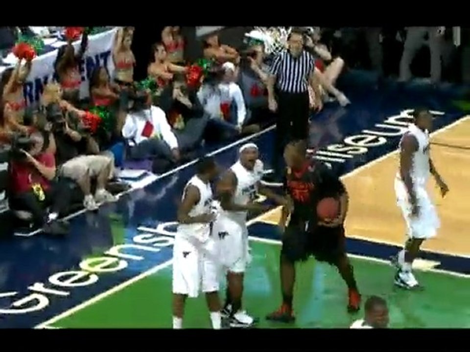 Miami upsets Virginia Tech (3/12/10)