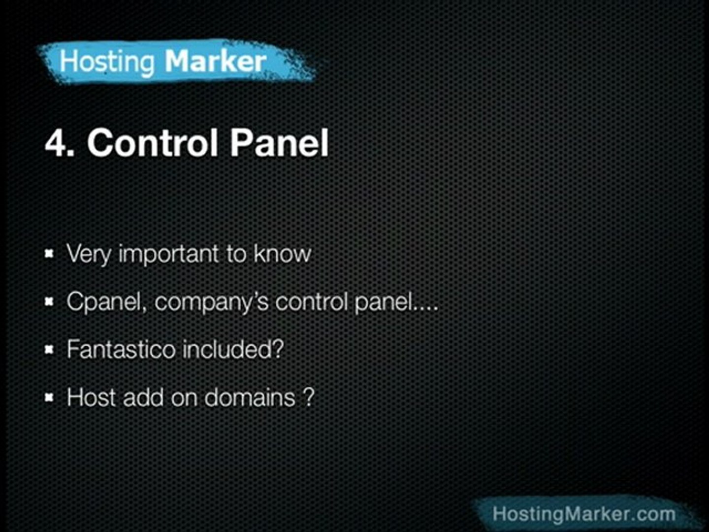 ⁣how to choose web host