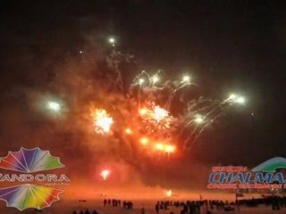 feux d'artifice  chalmazel janvier 2010