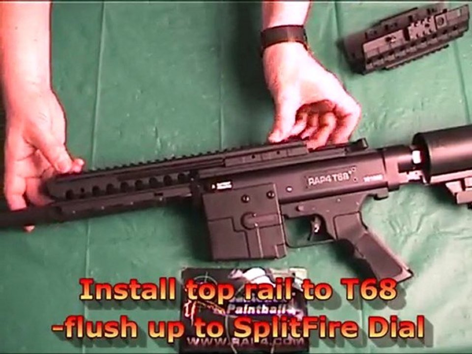 RAP4 Selective Integrated Rail System for the RAP4 T68