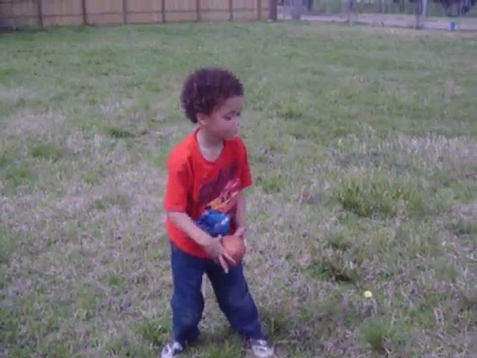 Triston The Coolest One - Playing Football Part 4