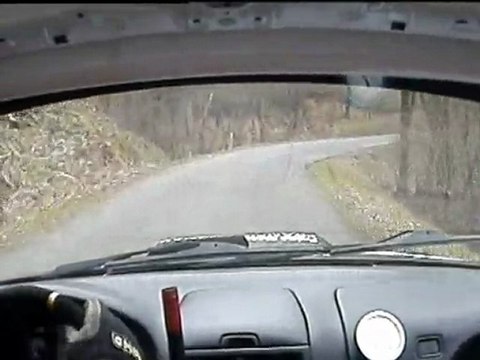 Rallye Baldomérien 2010 Equipage DEPLATIERE Caméra embarquée