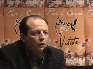 Meeting Aiacciu 10.03.10-Intervention Paul-Félix BENEDETTI