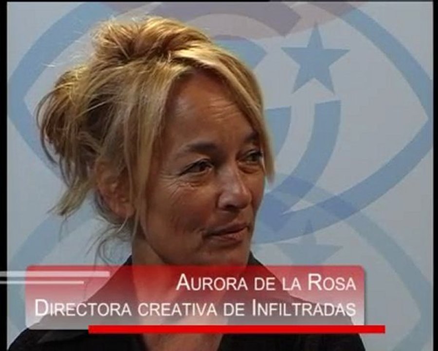 Aurora de la Rosa,directora creativa de la ag. Infiltradas