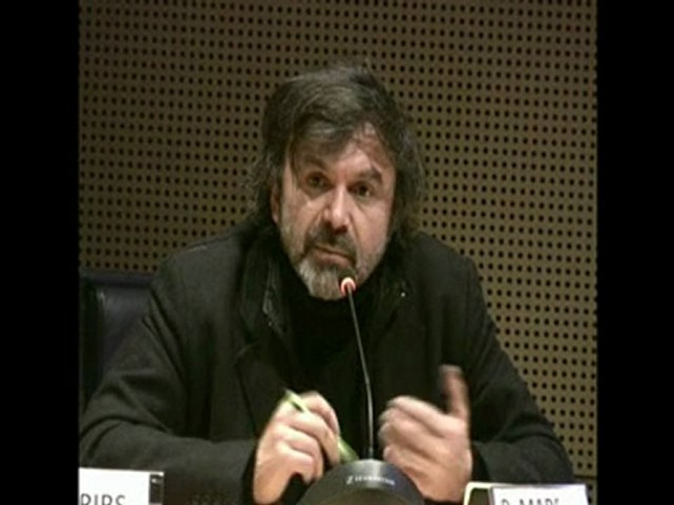 colloque 01/02/10 Patrick marest