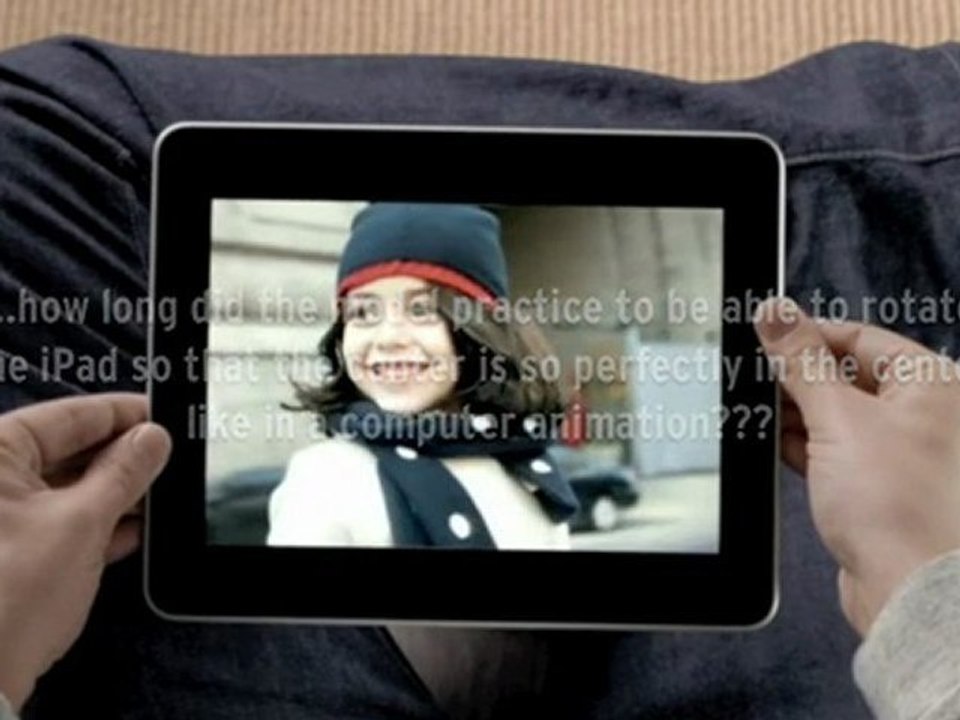 The secrets of the Apple iPad Ad