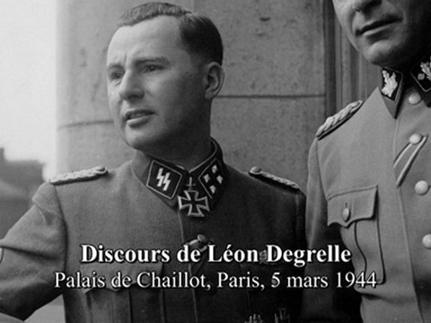 Léon Degrelle - 5 03 1944 Waffen SS, LVF, Milice
