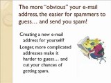 Email Spam Protection – Tip #10: Anti-Spam E-mail Address