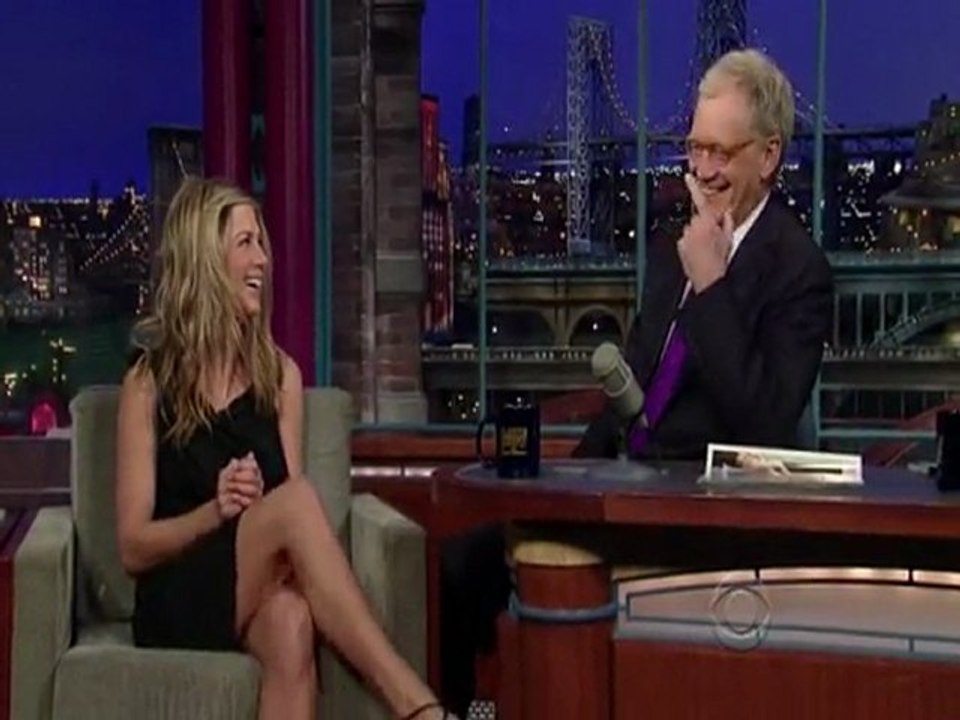Jennifer Aniston - "The Late Show with David Letterman" 2010