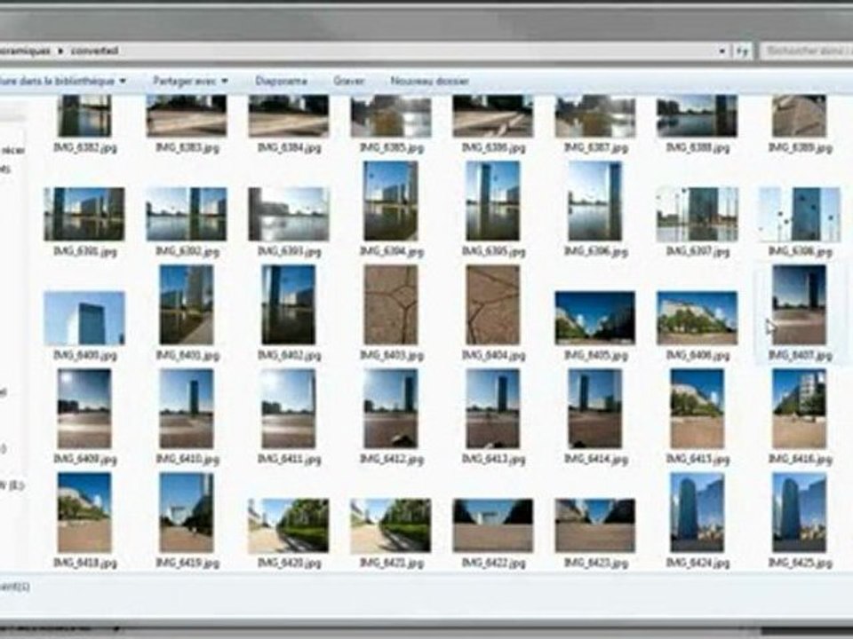 Apprendre l'assemblage logiciel de photos panoramiques