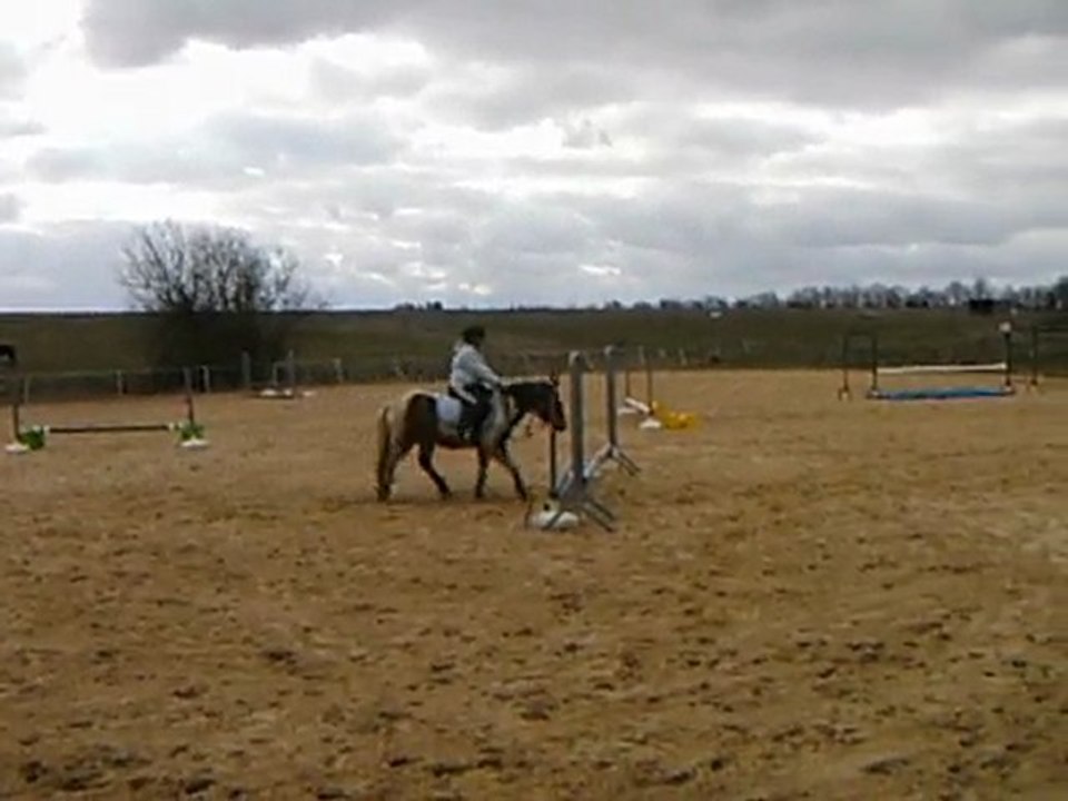 debut du parcoure avec ma tite chute  =)