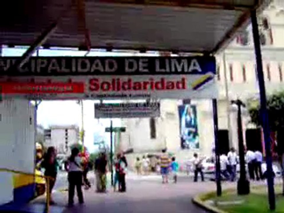 PLAZA DE MAGDALENA INVADIDA POR HOSPITAL DE LA SOLIDARIDAD