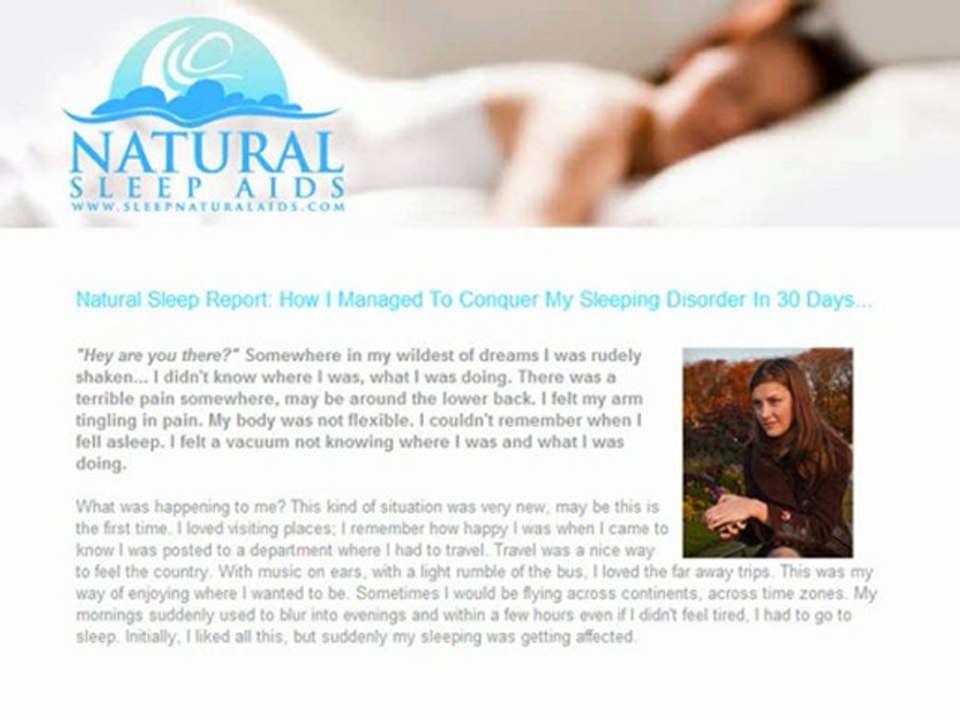Natural Sleep Aids