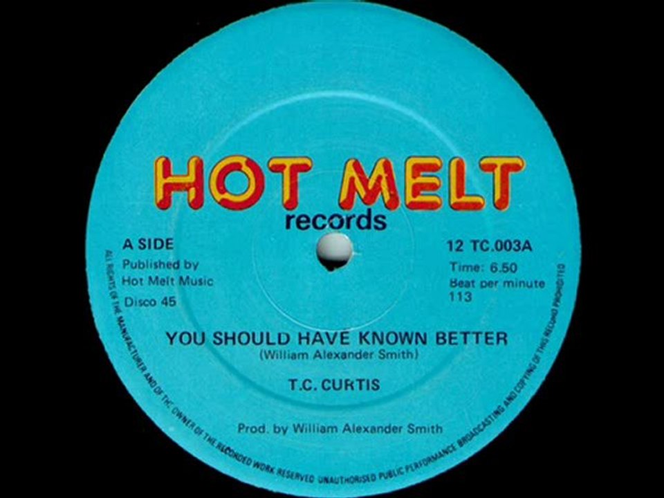 TC CURTIS - Should have known better (1985)
