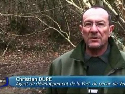 Pêche à la truite : L'ouverture (Vouvant)