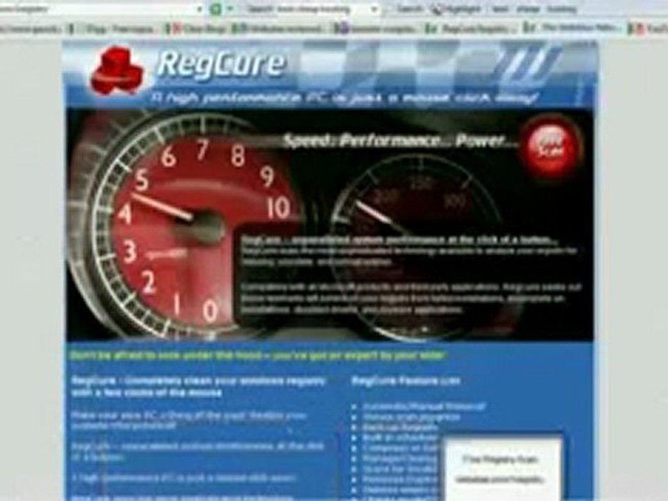 Free Regcure License Key Regcure Keygen crack