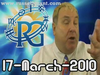 RussellGrant.com Video Horoscope Taurus March Wednesday 17th