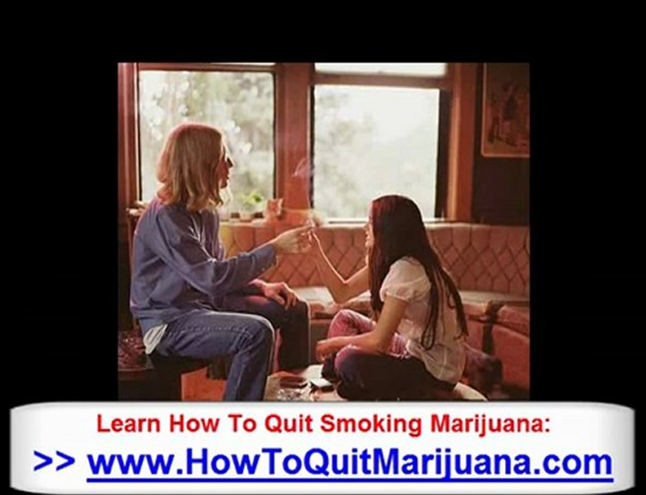 How To Stop Smoking Ghanja Marijuana Weed Pot - Quit Smoking