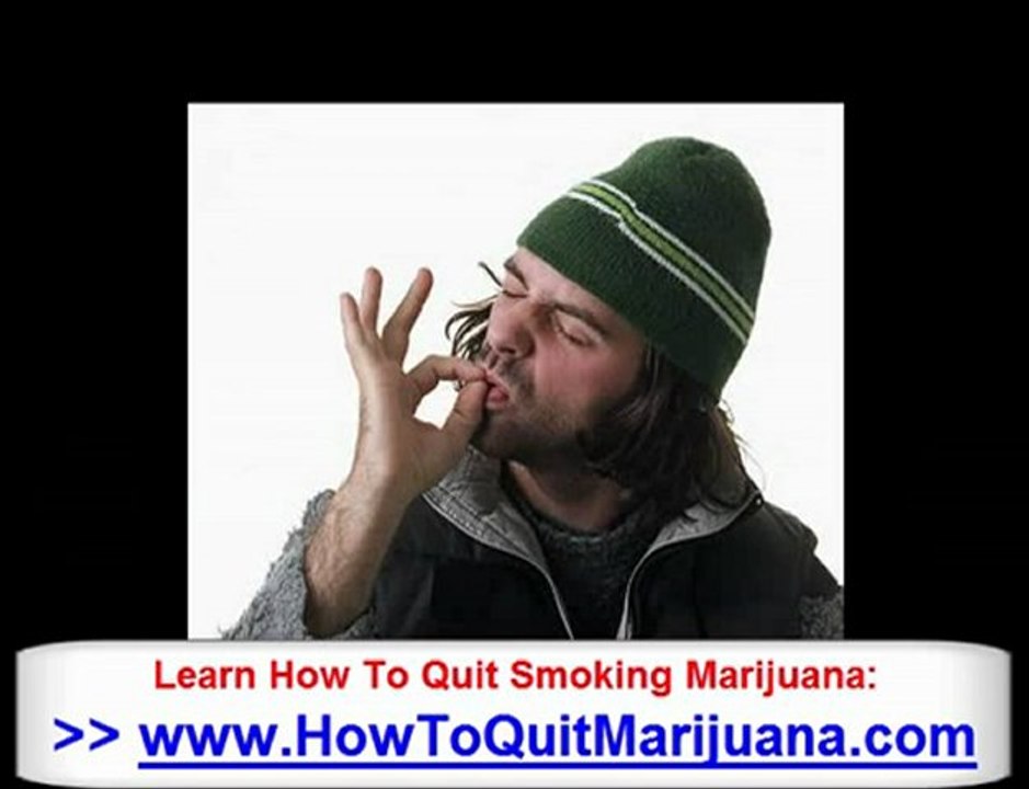 How To STOP Smoking Marijuana - How I Quit Smoking Weed In J