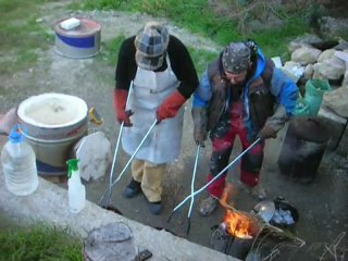 Bébé Dragon à la cuisson Raku