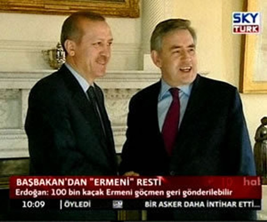 Başbakan'dan "Ermeni" Resti