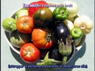 Tous les légumes au clair de lune (karaoké + commentaires)