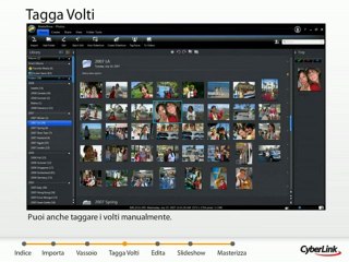 CyberLink MediaShow 5 - Tour Guidato - Tagga Volti