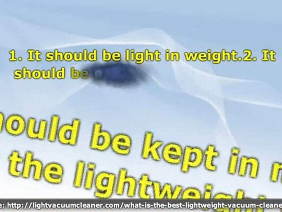 What is the Best Lightweight Vacuum Cleaner?