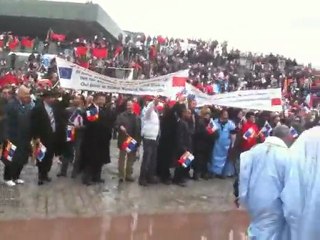 Manifestation des Marocains a Granada