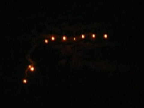 Phoenix lights - UFO over Destin, Florida 12 March 2010